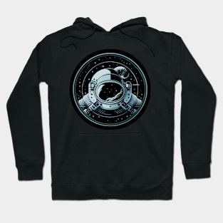 Astronaut Vector Artwork Hoodie